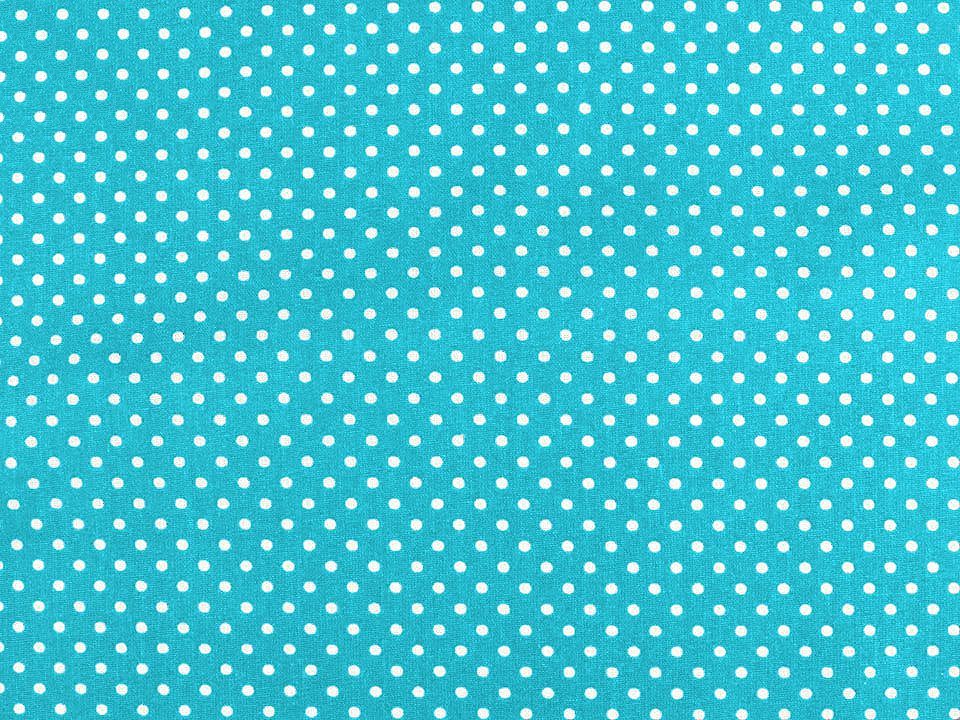 Material bumbac imprimat cu buline