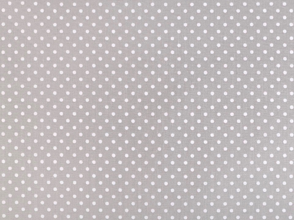 Material bumbac imprimat cu buline
