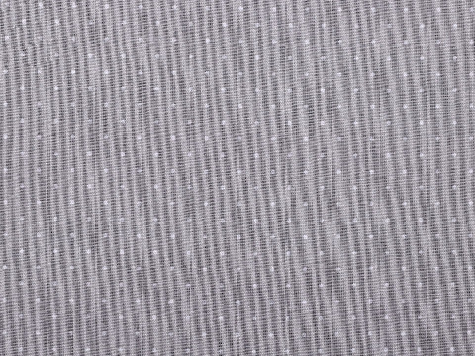 Material bumbac imprimat cu buline