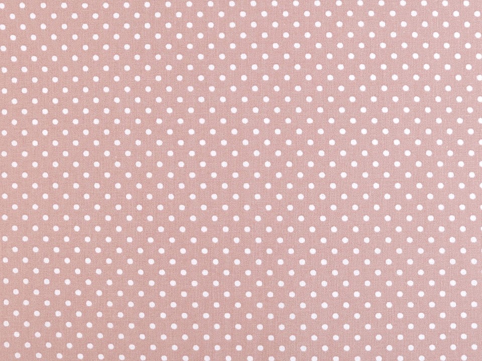 Material bumbac imprimat cu buline