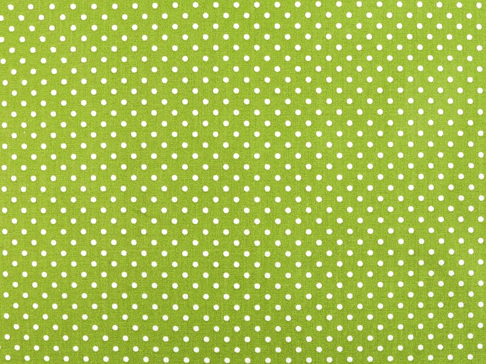 Material bumbac imprimat cu buline