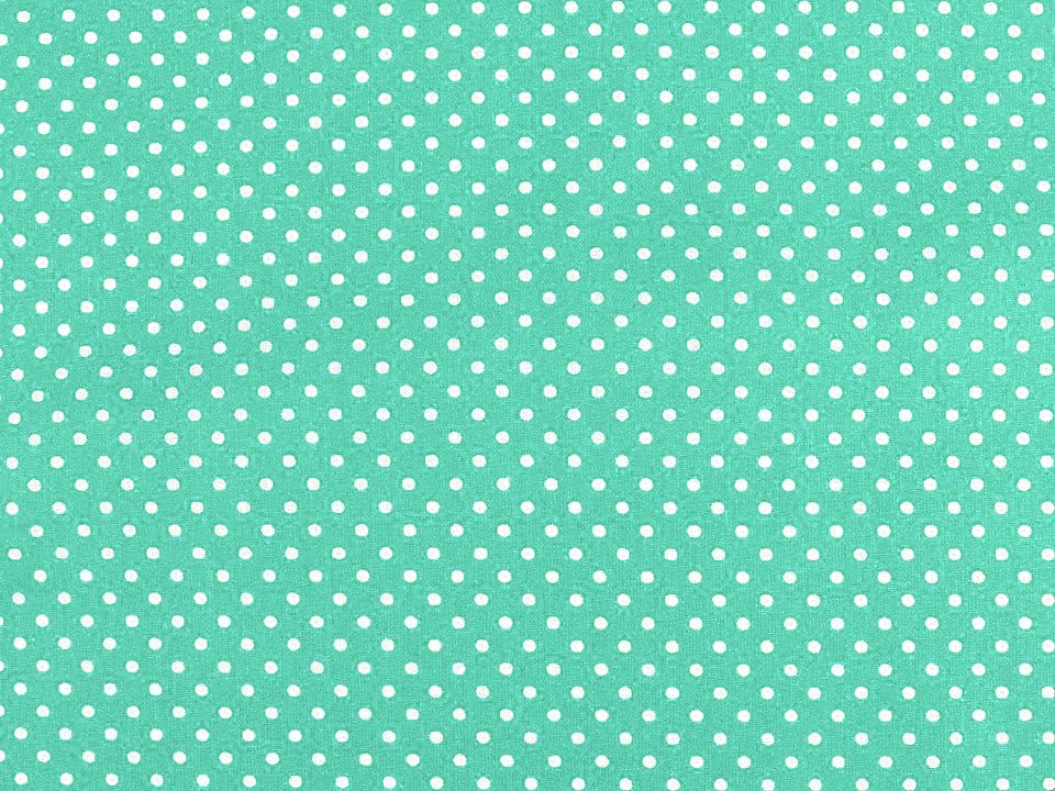 Material bumbac imprimat cu buline
