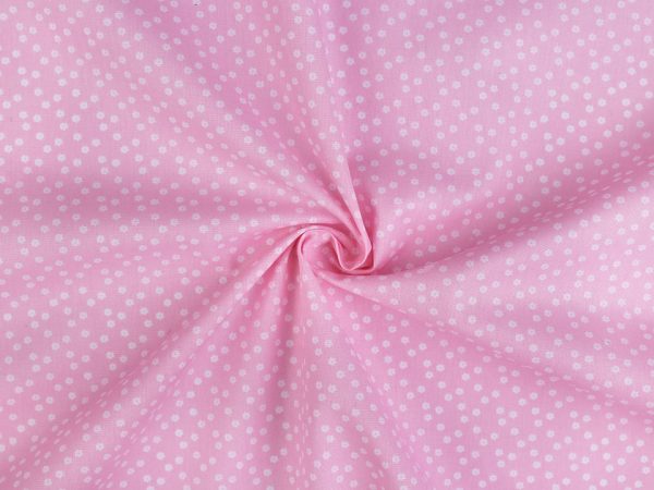 Material bumbac imprimat cu motiv floral