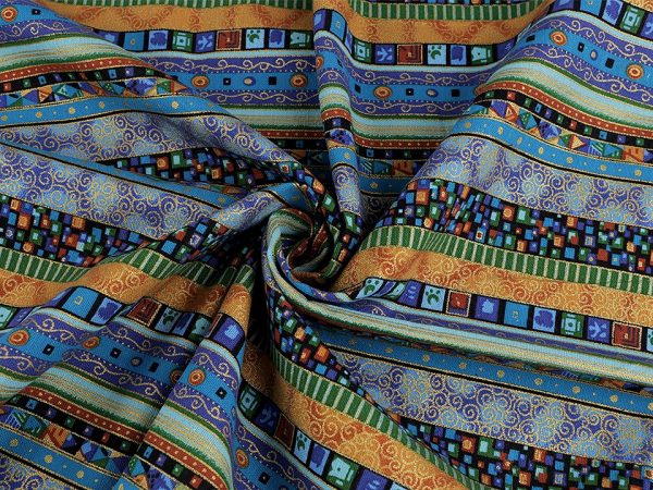 Material textil de bumbac imprimat