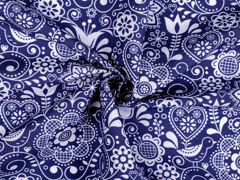 Material decorativ cu motiv folcloric 380983