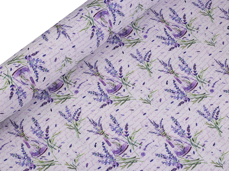 Material decorativ cu motiv levantica