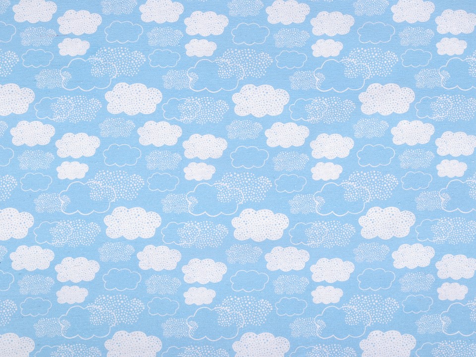 Material decorativ cu motiv nori