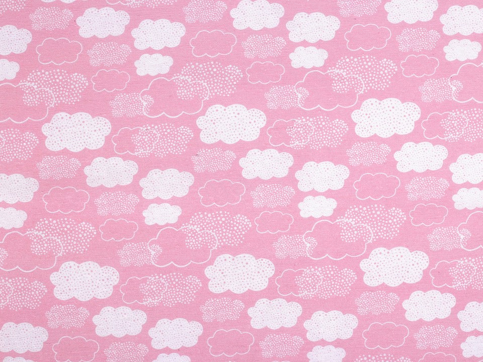 Material decorativ cu motiv nori