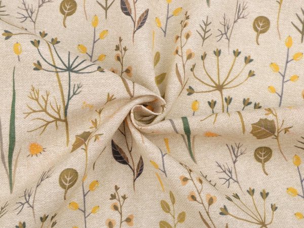 Material decorativ cu motiv floral 860136