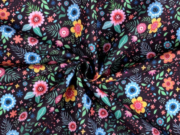 Material decorativ cu motiv floral 380973