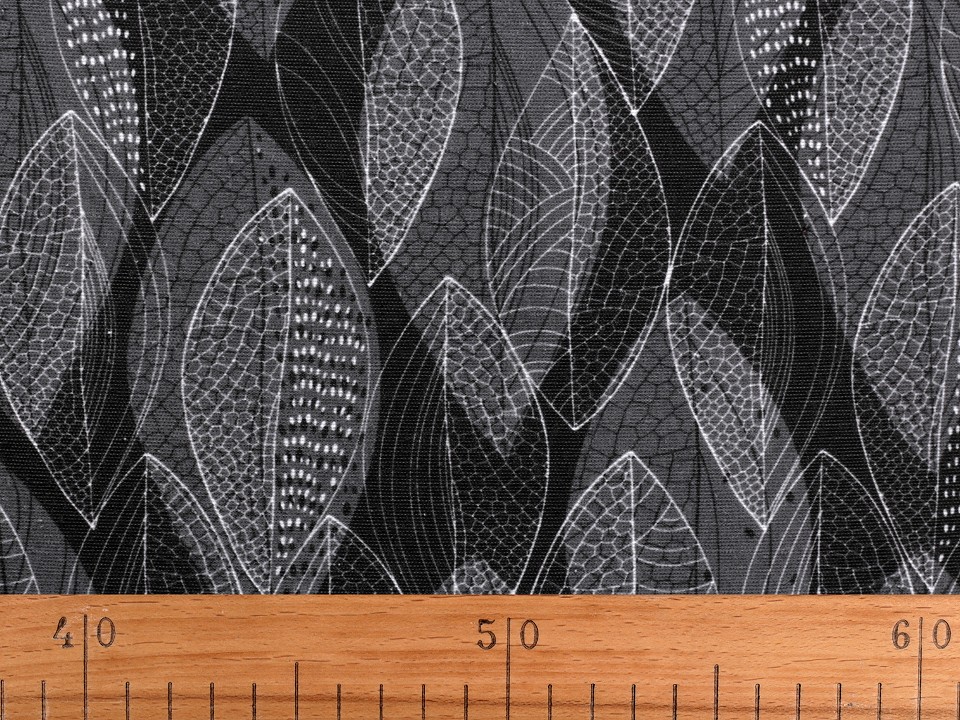 Material decorativ cu motiv frunze 380976