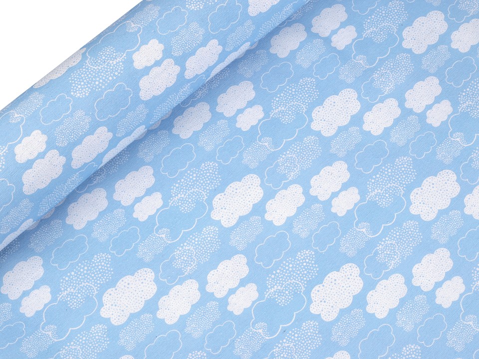 Material decorativ cu motiv nori