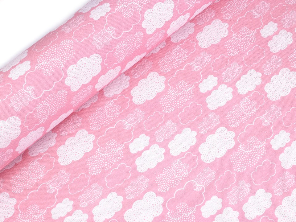 Material decorativ cu motiv nori