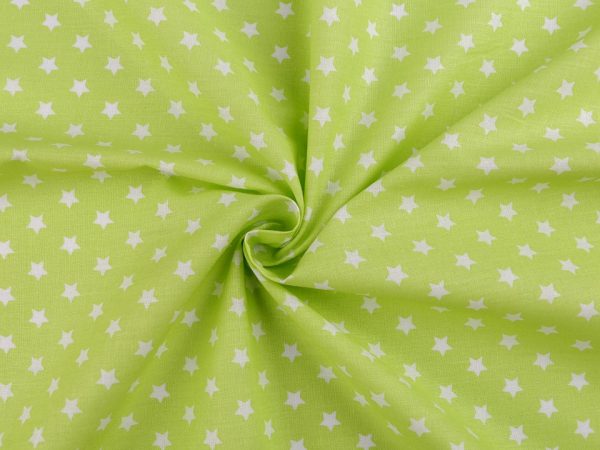 Material din bumbac cu stele