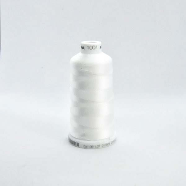 Ata de brodat rayon (vascoza) Super White, classic 40, con 1000 metri