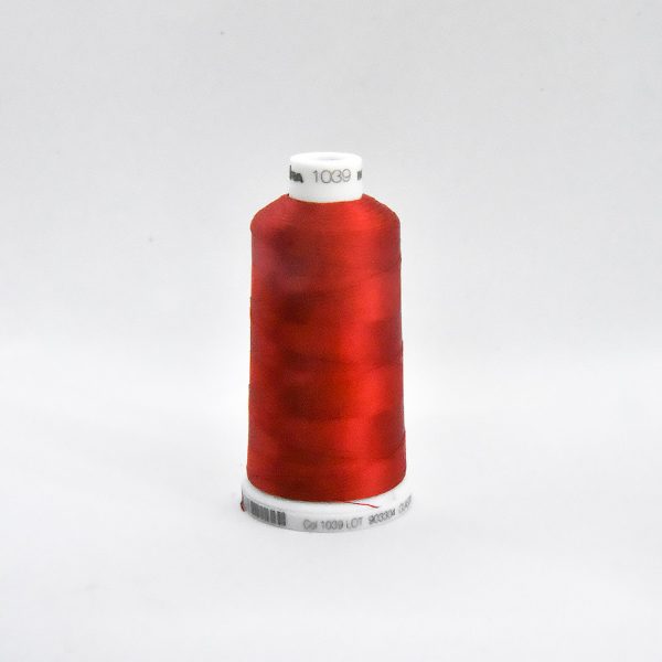 Ata de brodat rayon (vascoza) Brick Red, classic 40, con 1000 metri