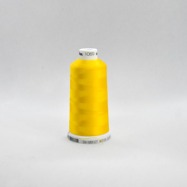 Ata de brodat rayon (vascoza) Sunshine Yellow, classic 40, con 1000 metri