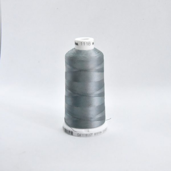 Ata de brodat rayon (vascoza) Overcast Gray, classic 40, con 1000 metri