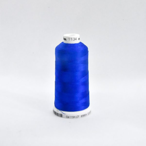 Ata de brodat rayon (vascoza) Royal Blue, classic 40, con 1000 metri