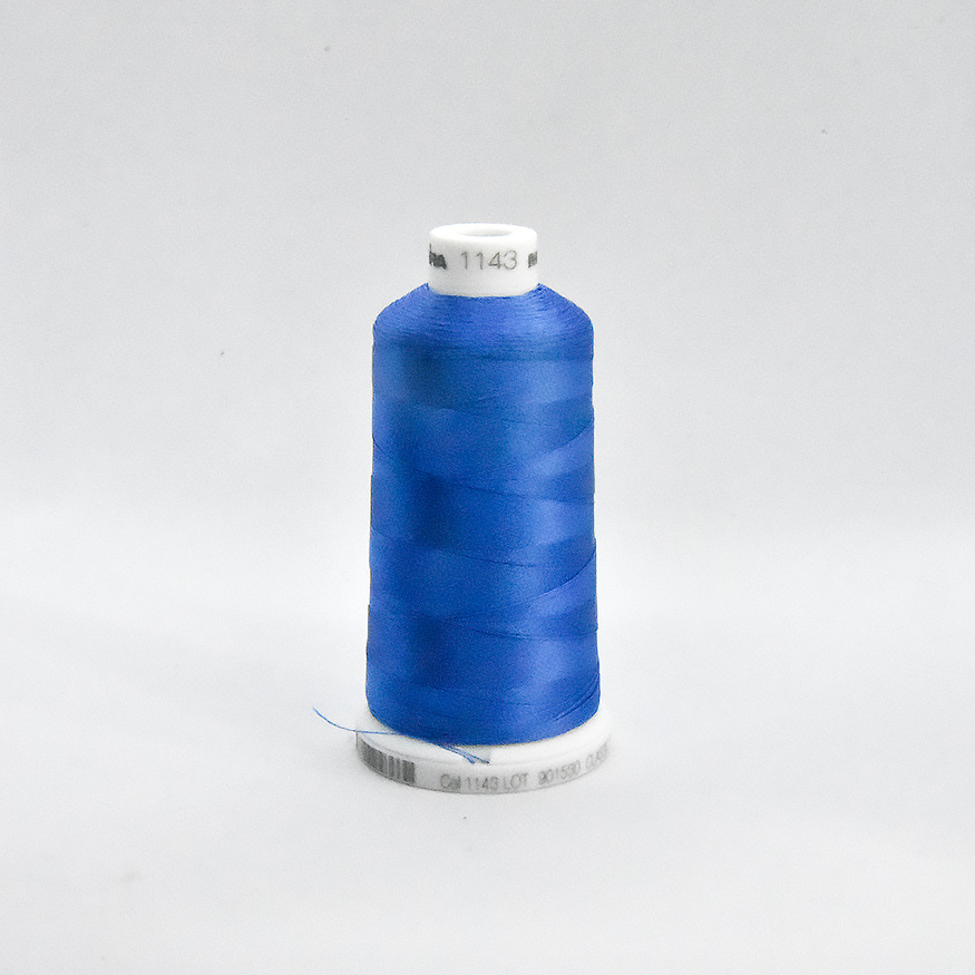 Ata de brodat rayon (vascoza) China Blue