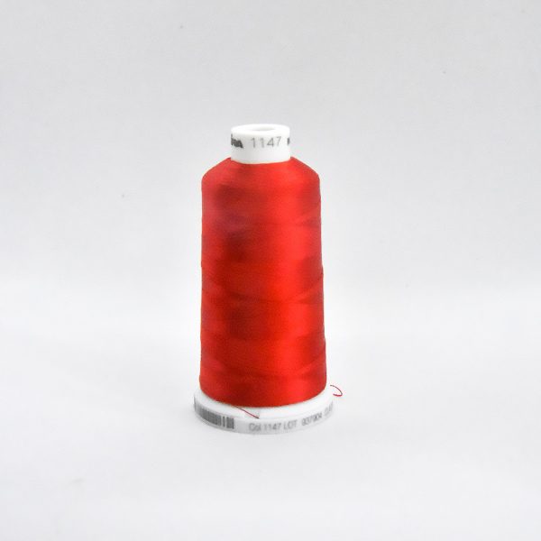 Ata de brodat rayon (vascoza) Christmas Red, classic 40, con 1000 metri