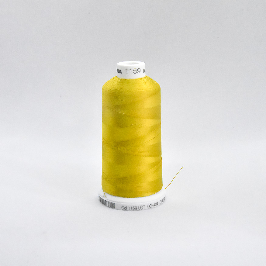 Ata de brodat rayon (vascoza) Mustard