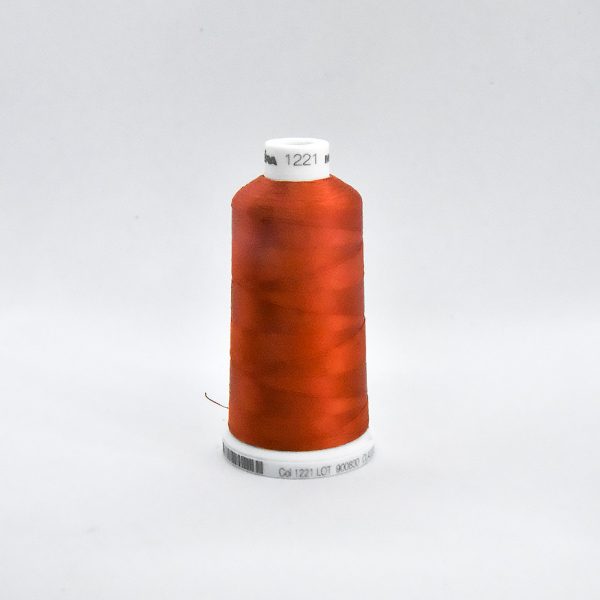 Ata de brodat rayon (vascoza) Terra Cotta, classic 40, con 1000 metri