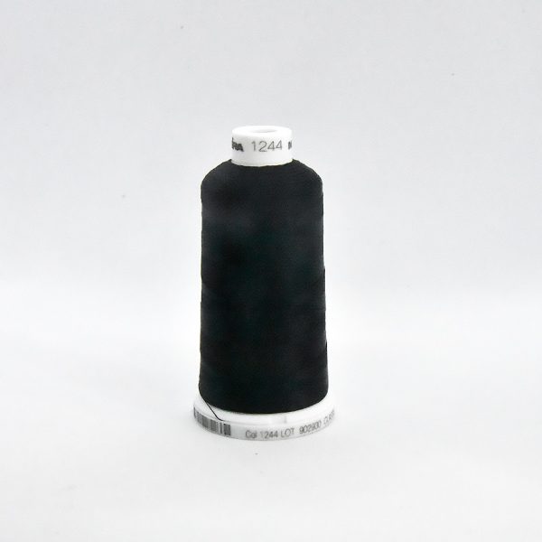Ata de brodat rayon (vascoza) Darkest Night, classic 40, con 1000 metri