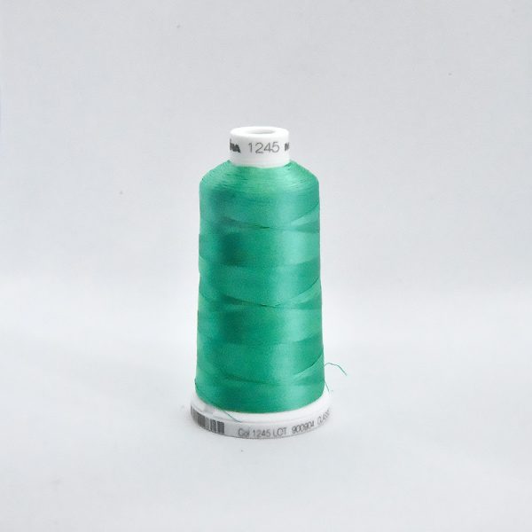 Ata de brodat rayon (vascoza) Sea Foam Green, classic 40, con 1000 metri