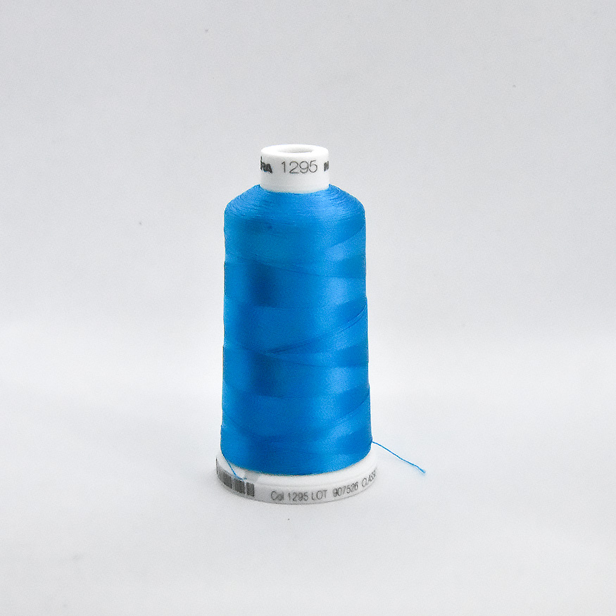 Ata de brodat rayon (vascoza) Cyan
