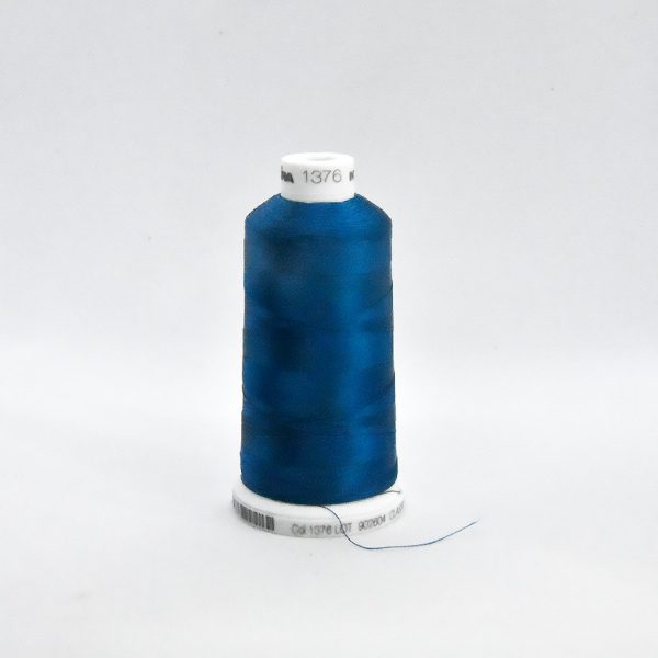 Ata de brodat rayon (vascoza) Space Blue, classic 40, con 1000 metri