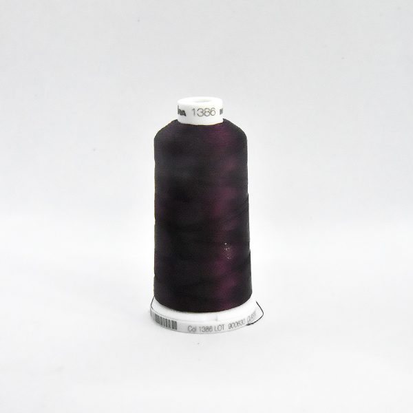 Ata de brodat rayon (vascoza) Eggplant, classic 40, con 1000 metri