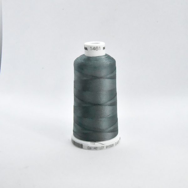 Ata de brodat rayon (vascoza) Iron Gray, classic 40, con 1000 metri