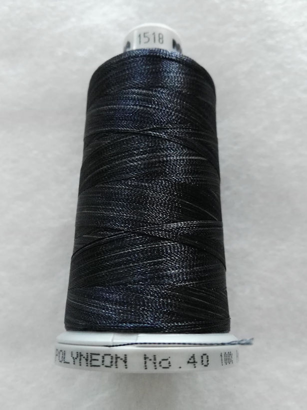 Ata de brodat polyneon Multi Dark Blue