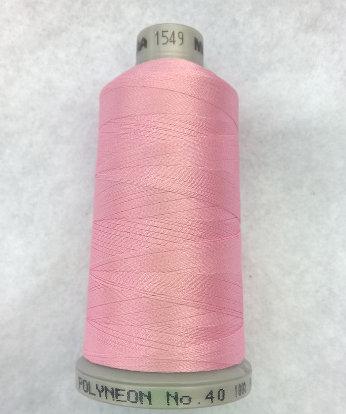 Ata de brodat polyneon Pink Sorbet