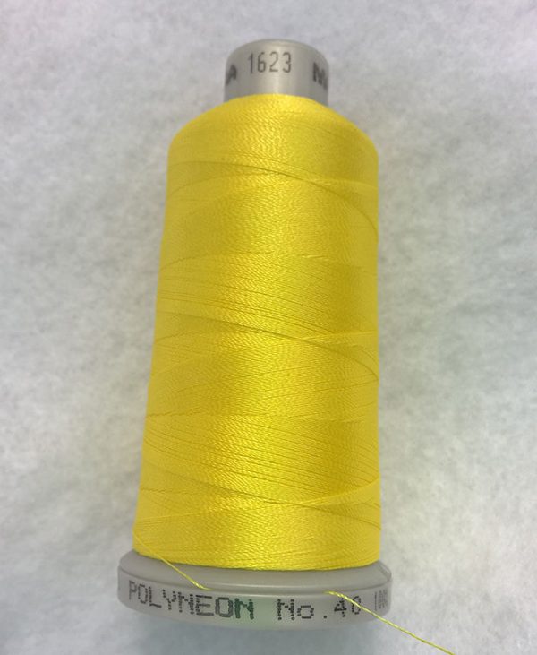 Ata de brodat polyneon Daffodil, finetea 40, con 1000 metri