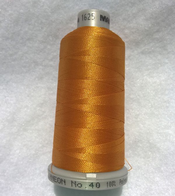 Ata de brodat polyneon Butterscotch, finetea 40, con 1000 metri
