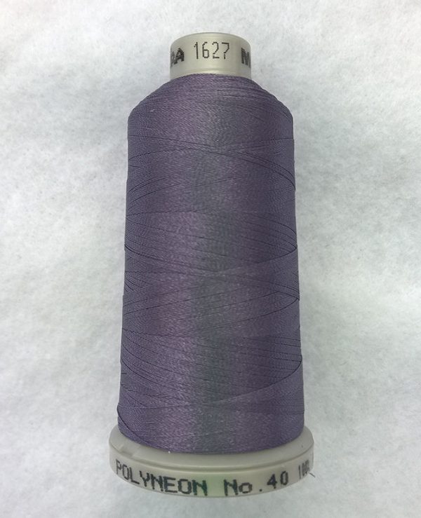 Ata de brodat polyneon Dusty Lilac, finetea 40, con 1000 metri