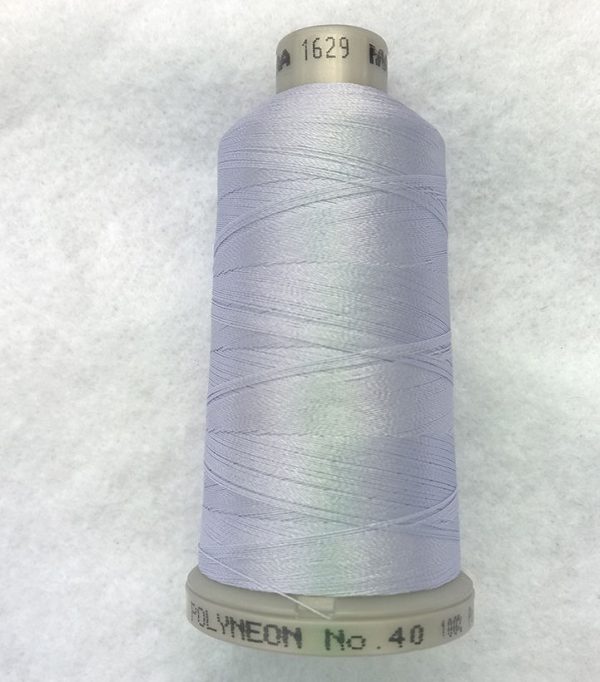 Ata de brodat polyneon Ice, finetea 40, con 1000 metri