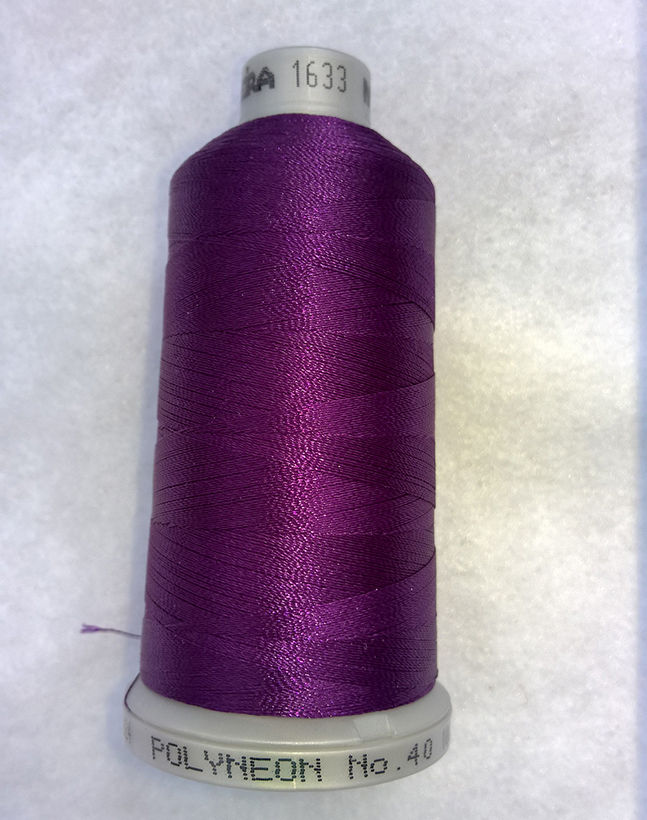 Ata de brodat polyneon Purple Passion