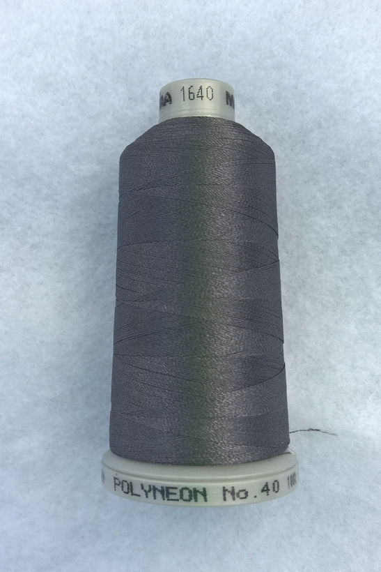 Ata de brodat polyneon Lead, finetea 40, con 1000 metri