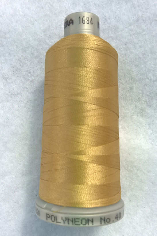 Ata de brodat polyneon Wheat, finetea 40, con 1000 metri