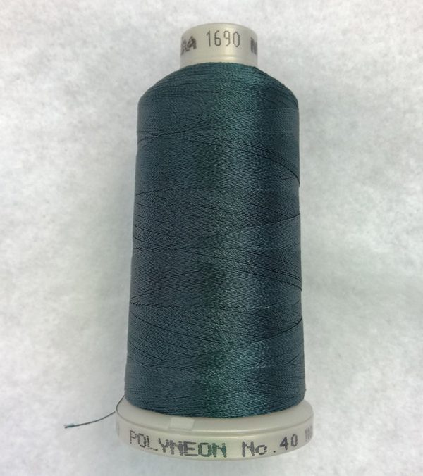 Ata de brodat polyneon Deep Sea, finetea 40, con 1000 metri