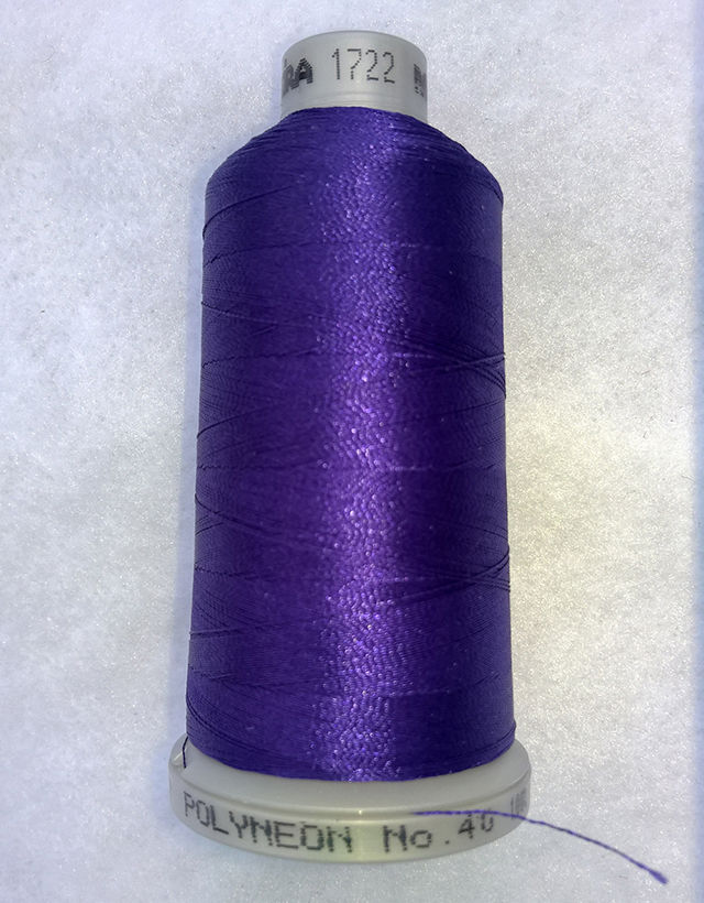 Ata de brodat polyneon Royal Purple