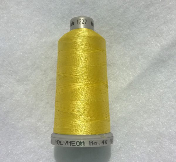 Ata de brodat polyneon Baby Chick, finetea 40, con 1000 metri