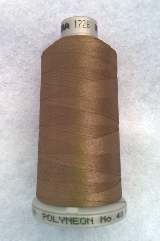 Ata de brodat polyneon Bark, finetea 40, con 1000 metri