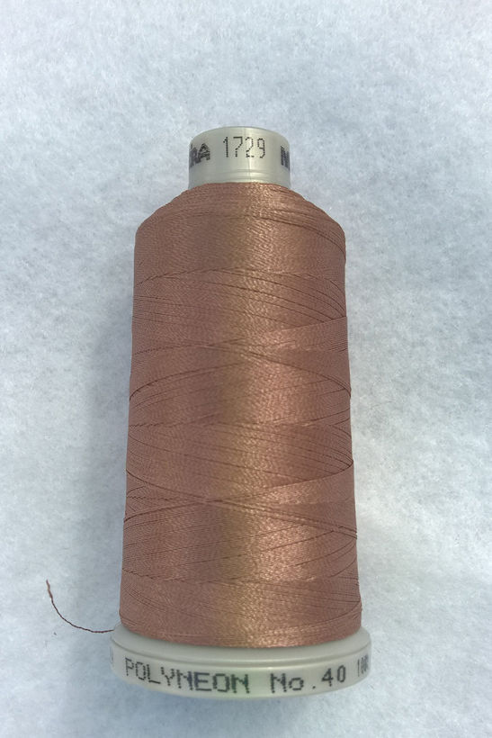 Ata de brodat polyneon Buckskin, finetea 40, con 1000 metri