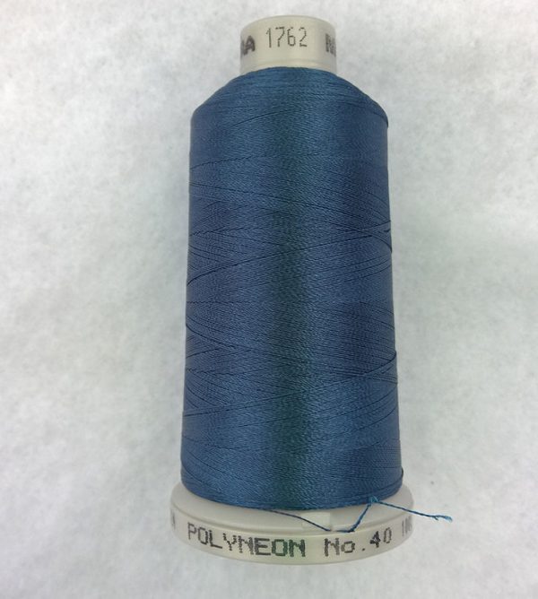 Ata de brodat polyneon Deep Ocean, finetea 40, con 1000 metri