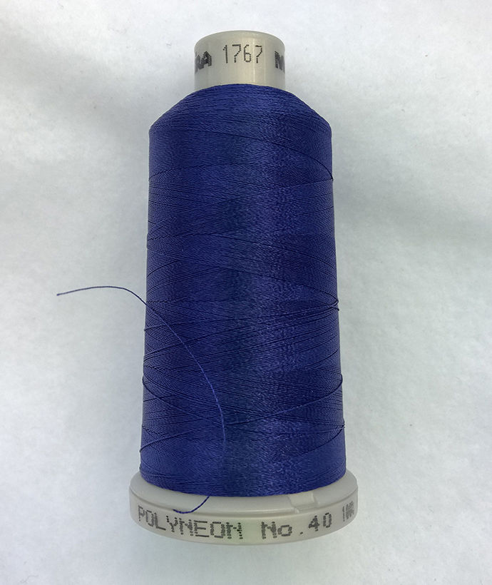 Ata de brodat polyneon Ultramarine
