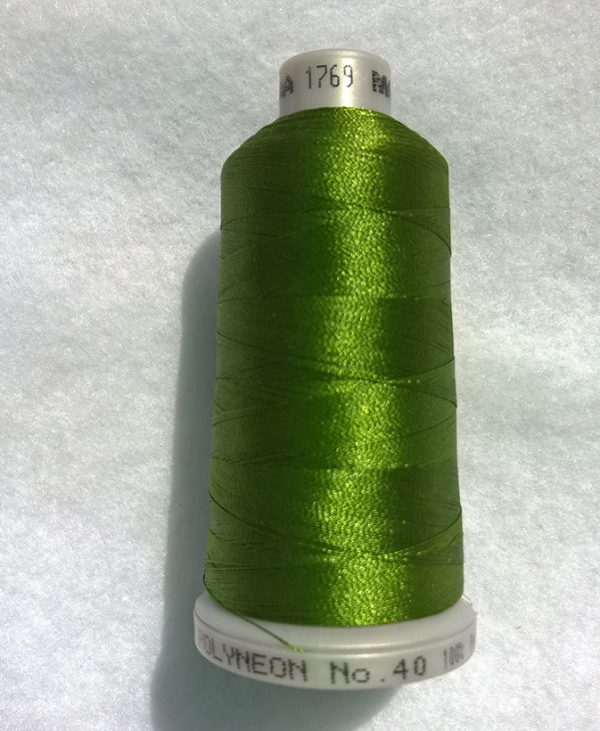 Ata de brodat polyneon Clover, finetea 40, con 1000 metri